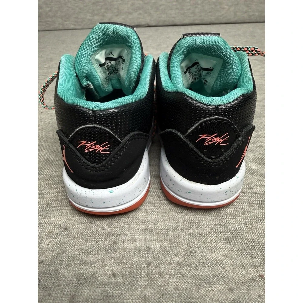 Nike‎ Jordan Flight Origin 2 TD Black/Hot Lava Shoe 724384-017 Toddler Sz 4C